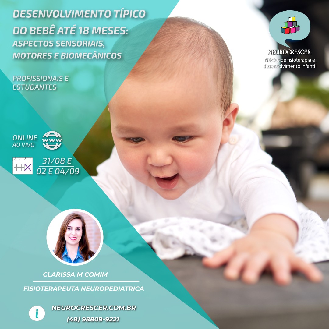 banner Desenvolvimento Típico do bebê até 18 meses